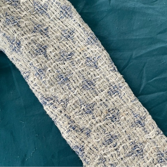 IRO tweed jacket blue white size 36 - Picture 5 of 5